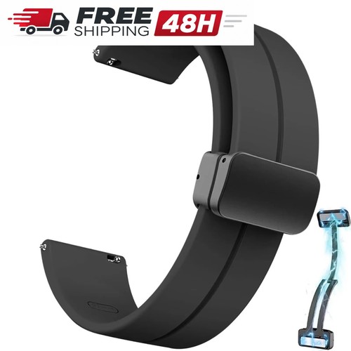 20mm 22mm silicone watch band - 22mm,