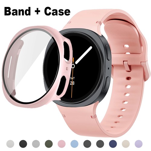 Silicone band strap case - band, strap+pc