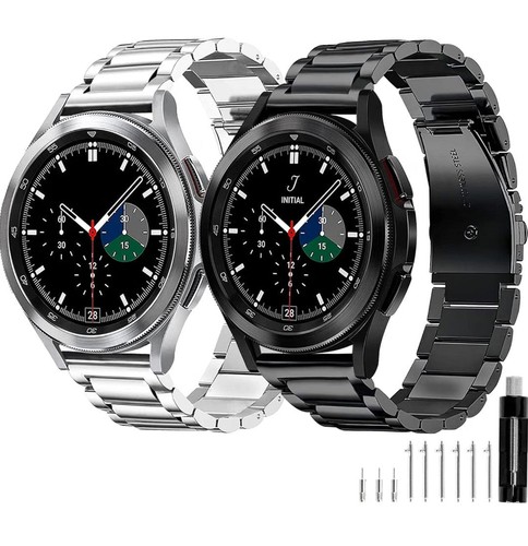 Stylish stainless steel watch - stainless,
