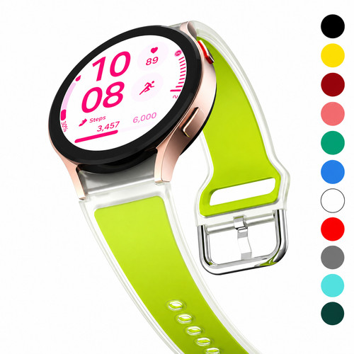 Transparent silicone watch - transparent,