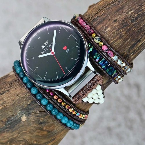 Vintage multilayer woven agate - multilayer,