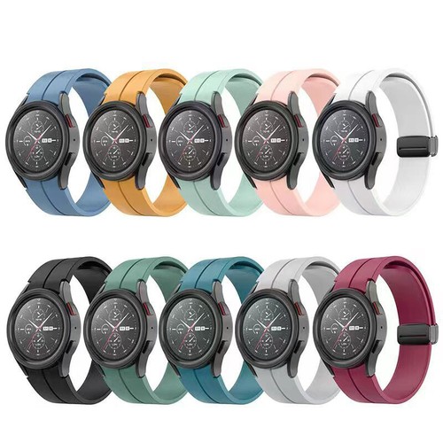 Magnetic silicone band strap - silicone,