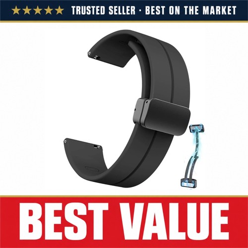 Silicone watch band 20mm - silicone,