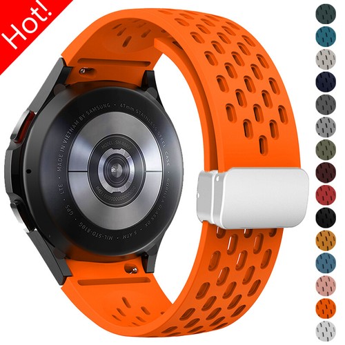 Magnetic silicone band strap - band,